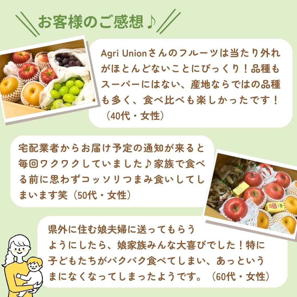旬の定期便【5回お届け】旬のフルーツをおいしくお得に食べ比べ♪