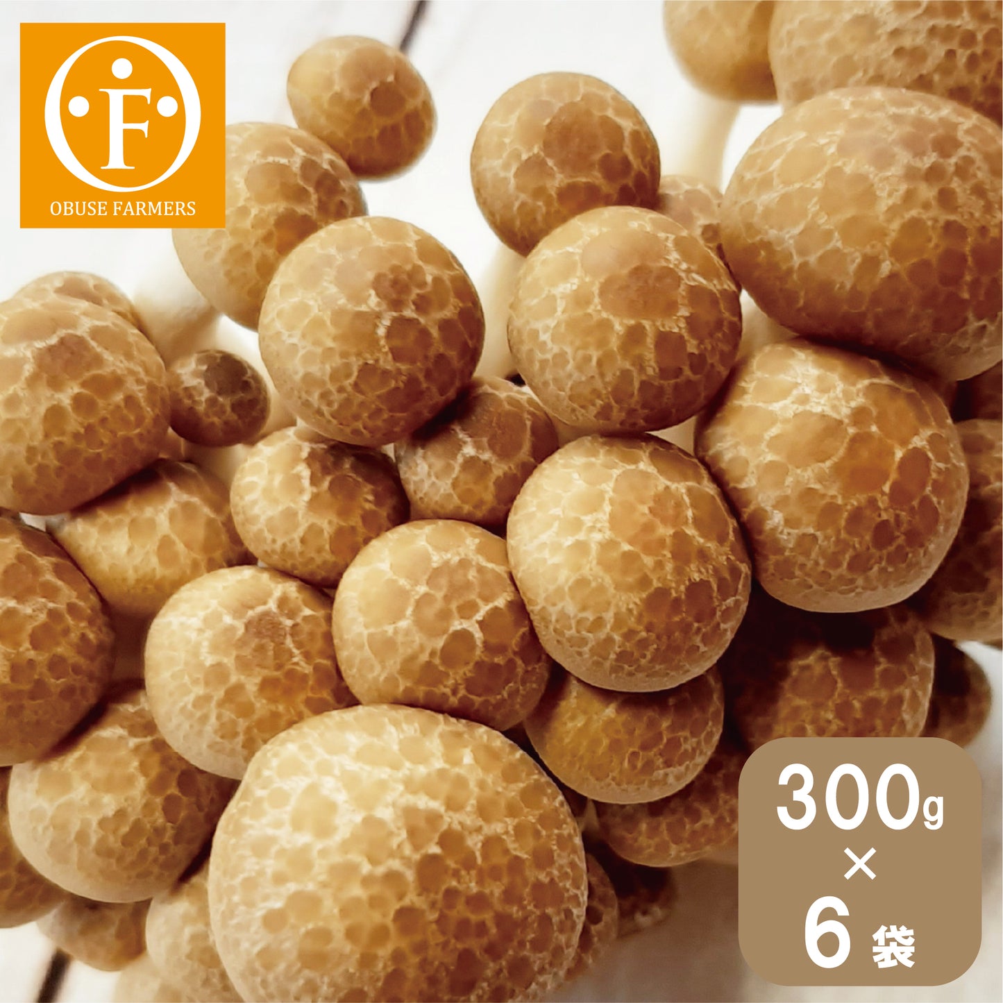 小布施産 カット済み ぶなしめじ300g 6袋