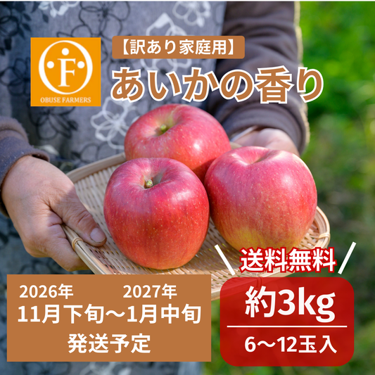 ＼先行予約／あいかの香り（訳あり家庭用）約3kg　【送料無料】